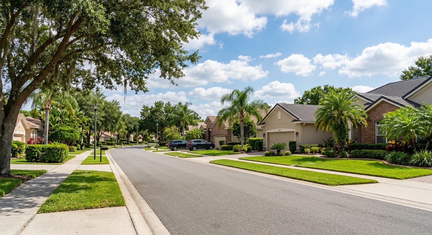 Brandon Florida suburban neighborhood