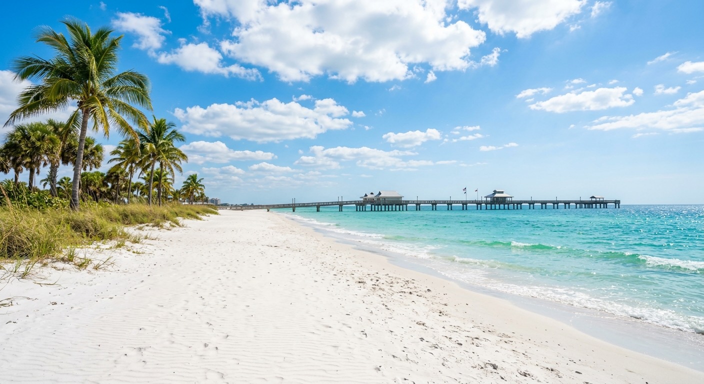 Clearwater Beach coastline